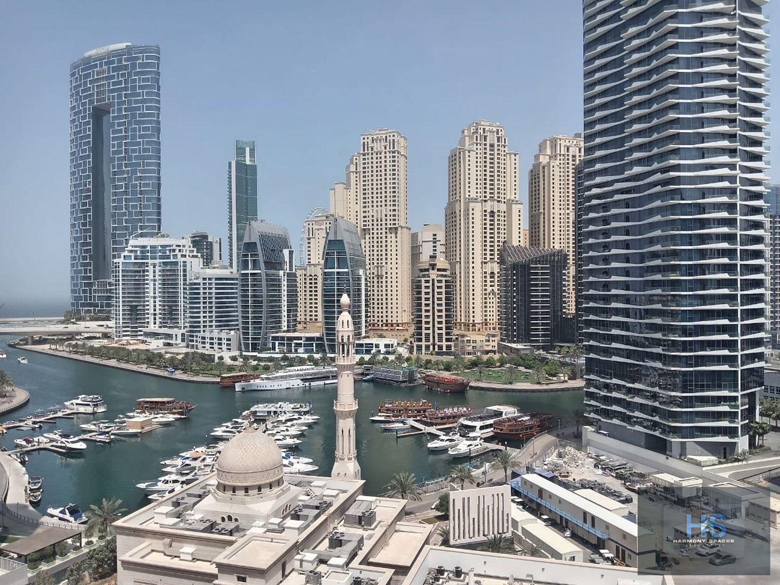 Vacant 24/4/2026 | Unfurnished | Marina View +Maid