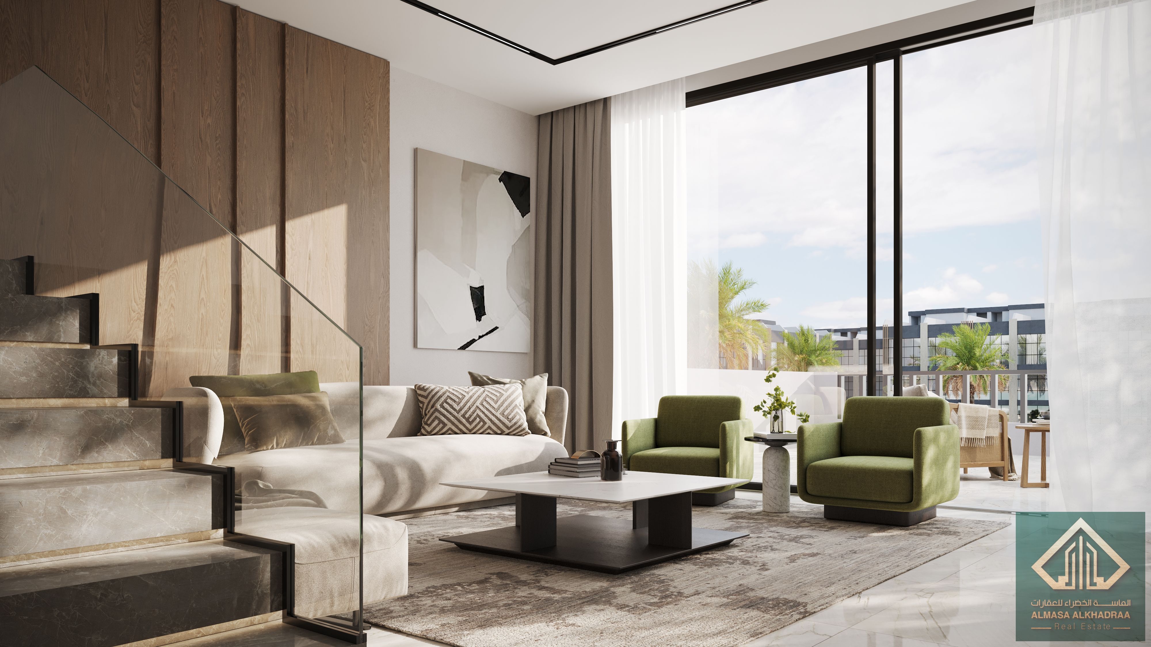 3-Bedroom Townhouse - Reportage Village – Khalifa City, Abu Dhabi