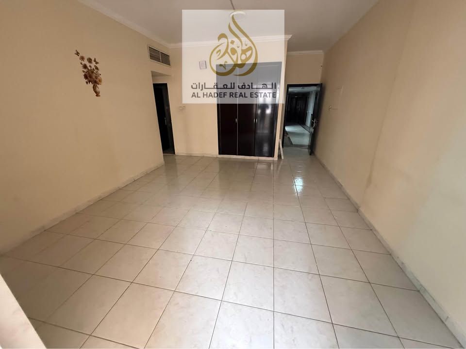 One bedroom, living room, bathroom, and balcony with an open view. Large space at an excellent price. Close to all services and the Corniche.