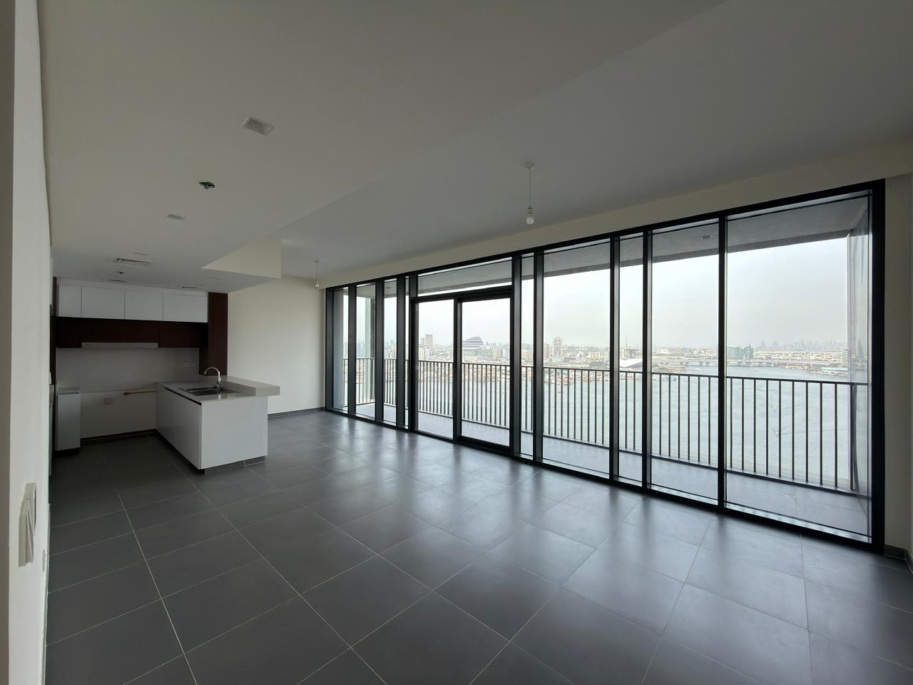 Luxury Waterfront 3BR + Maid | Burj Khalifa & Creek Views