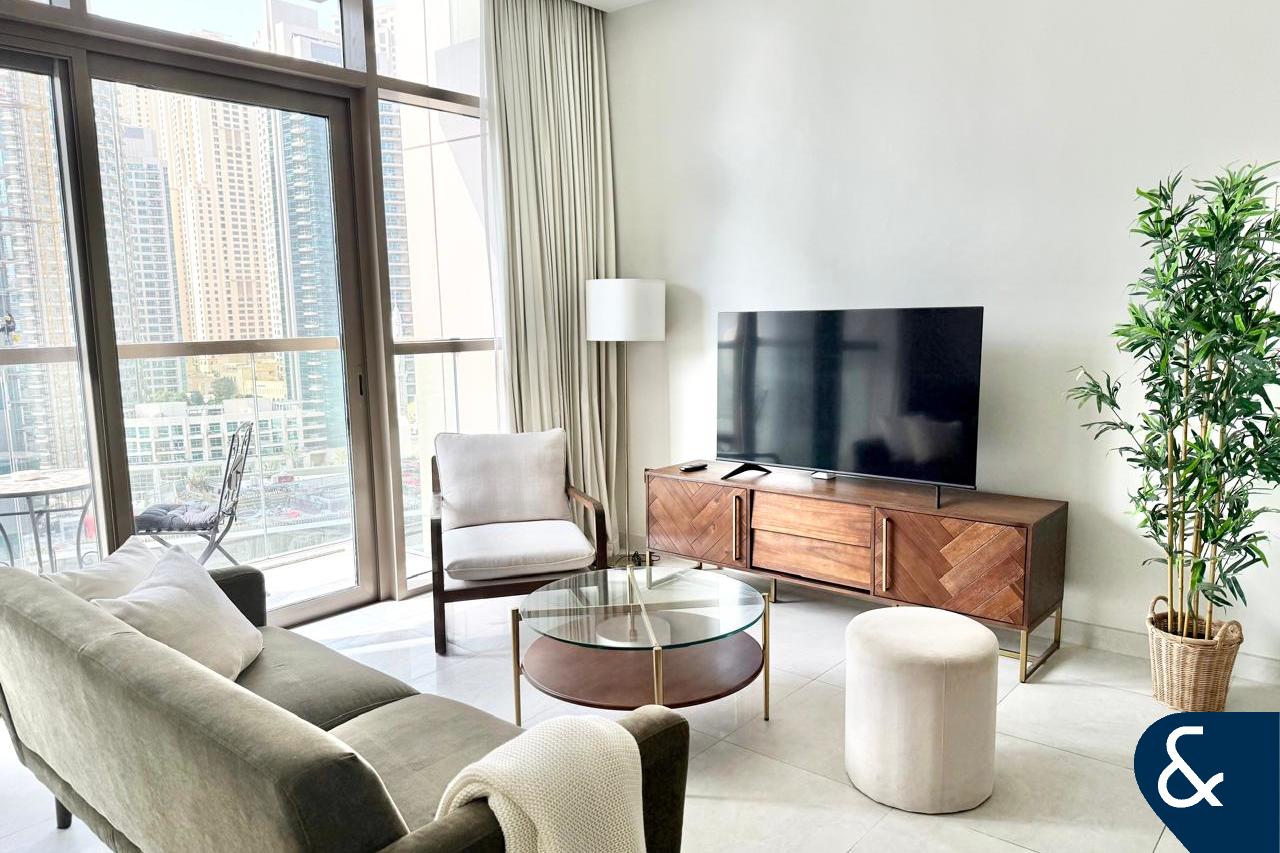 1 bed | Furnished | Vacant | Marina View