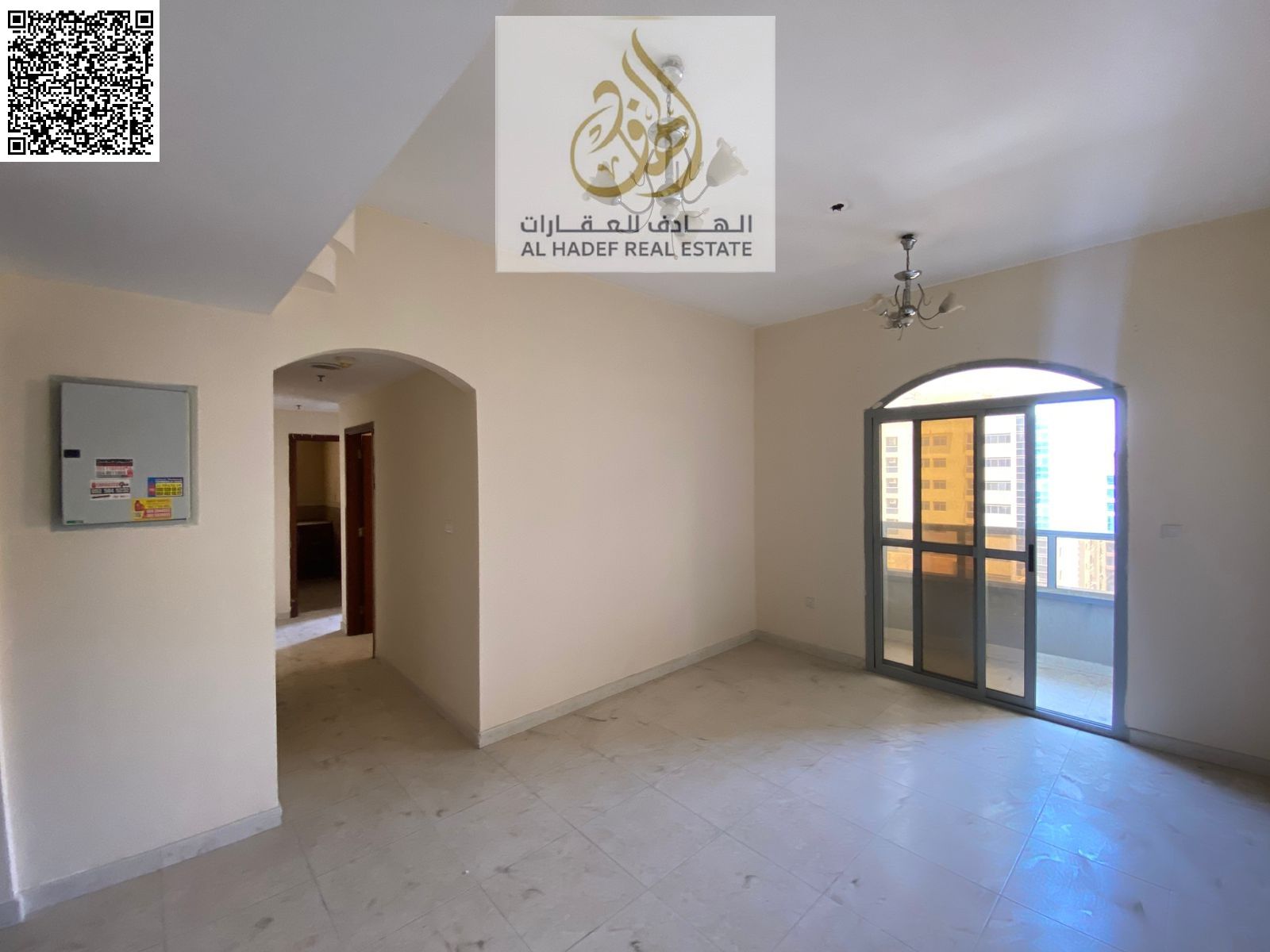 Two-bedroom apartment with a living room and two bathrooms | Very spacious and at the lowest prices | In Al Nuaimiya 1, near Al Hikma School and close