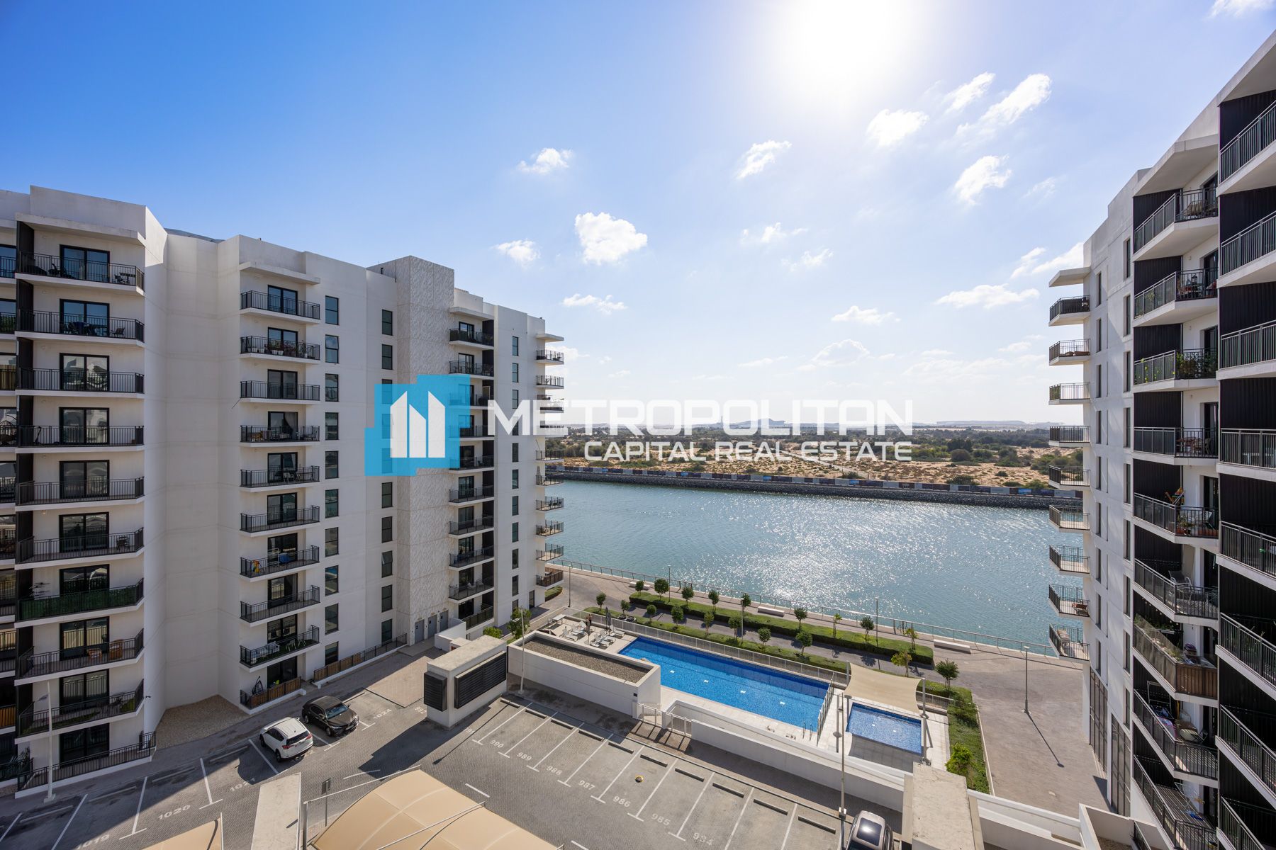 Canal and Pool View| 1BR w/ Balcony| Ready To Move