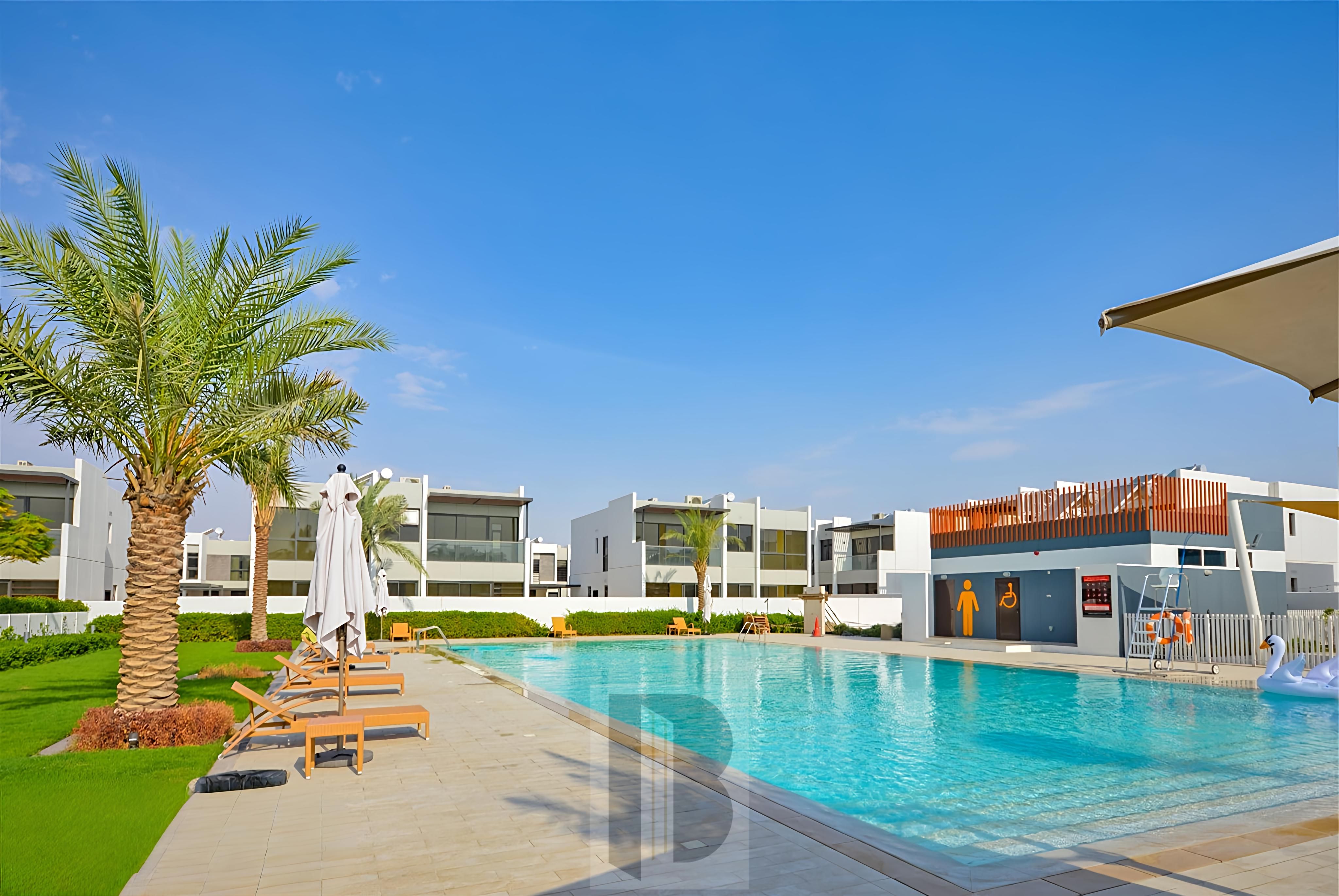 Genuine Listing | 3BR Villa for Rent | Vacant | unfurnished | Private Garden | 3 Parking | DAMAC Hills 2 (Akoya Oxygen) VARDON RENT 85K