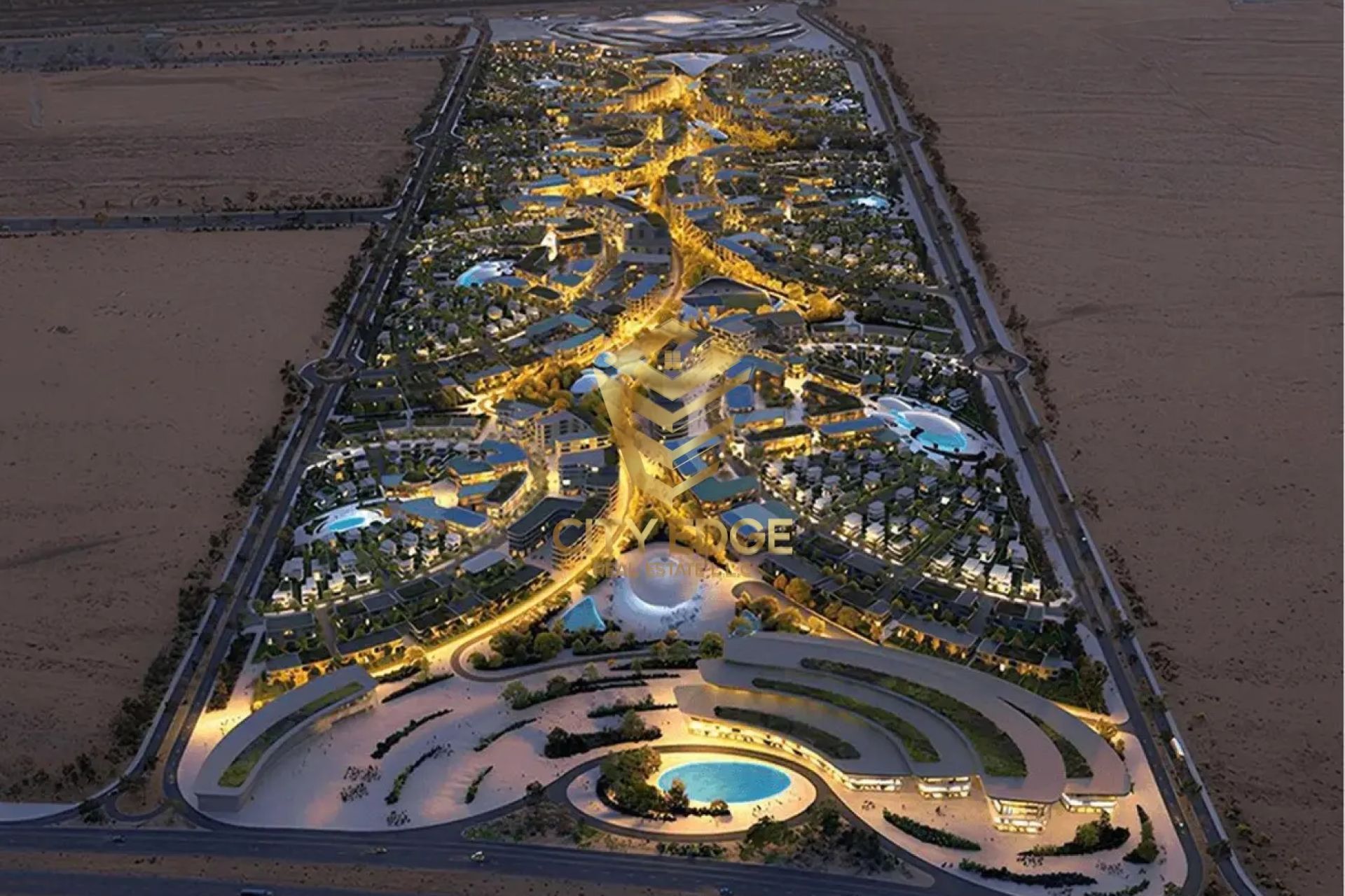 LUXURY/SMART/NEAR DUBAI/ZAHA HADID DESIGN/ICONIC