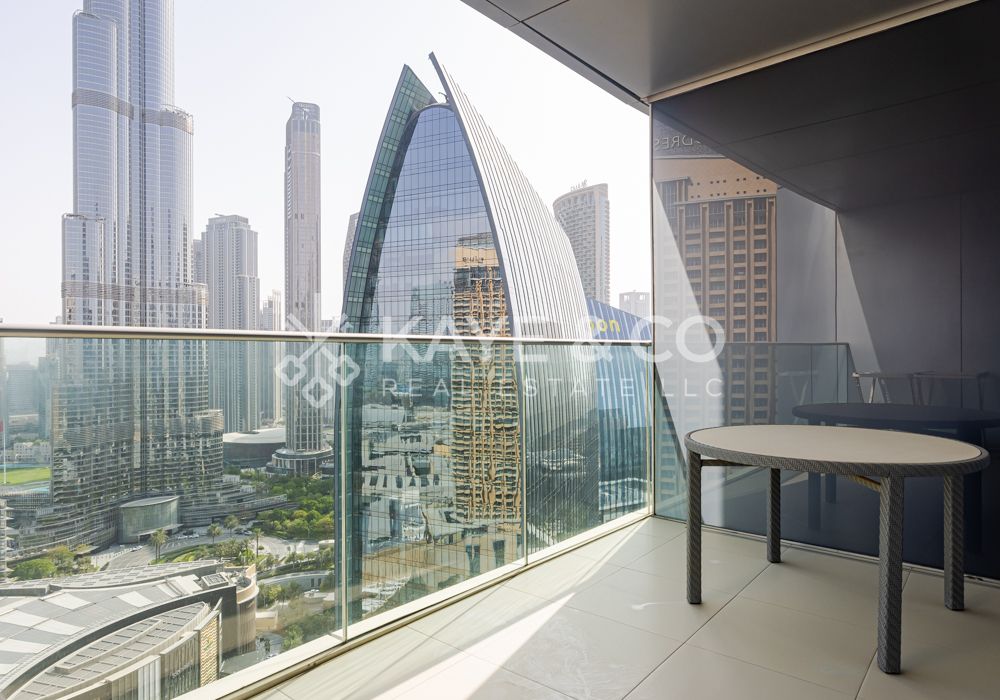 Burj and Opera View | High Floor | Fully Furnished