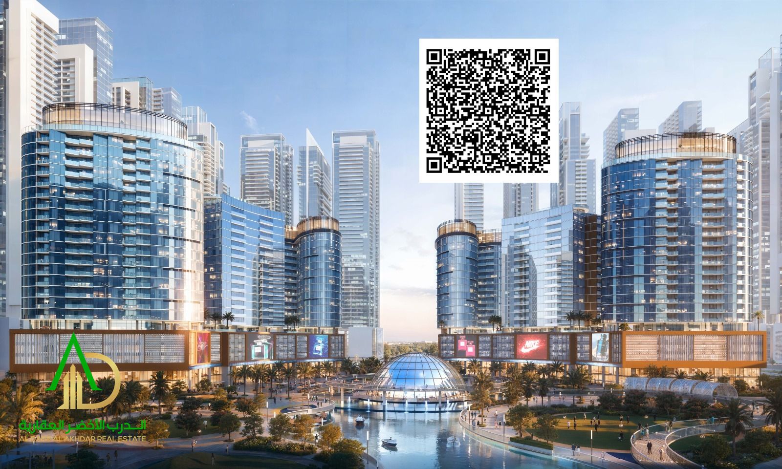 Stand out and own a luxury 1BHK apartment with stunning views in Tiger Downtown Ajman, Orchid B2 Tower, featuring elegant finishes