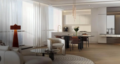 last amazing fully finished for sale in dubai / bussiness bay / binghatti Aquarise main road undermarket price