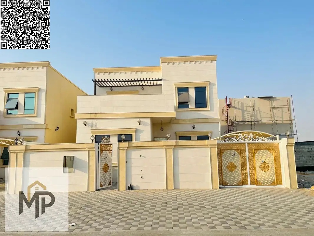 Villa for sale in Ajman at a bargain price. Excellent location. Freehold ownership for life. Open to all nationalities. Bank financing available.