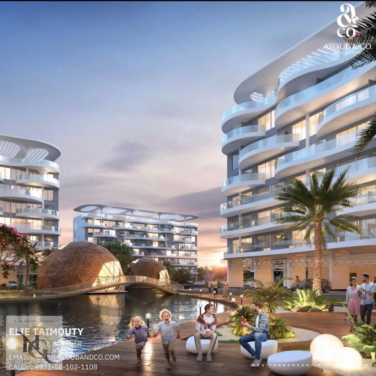 DAMAC Lagoons /A European Lifestyle in the Heart of Dubai