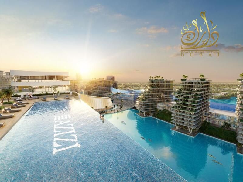 Crystal Lagoon Views|Handover Soon | HIGH ROI| FUT
