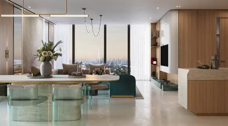 Stunning 1-Bedroom Apartment in Binghatti Cullinan | 702 sq. ft | Near Burj Khalifa & Zabel Stadium | Ibn Zahraw Street | AED 1,464,519