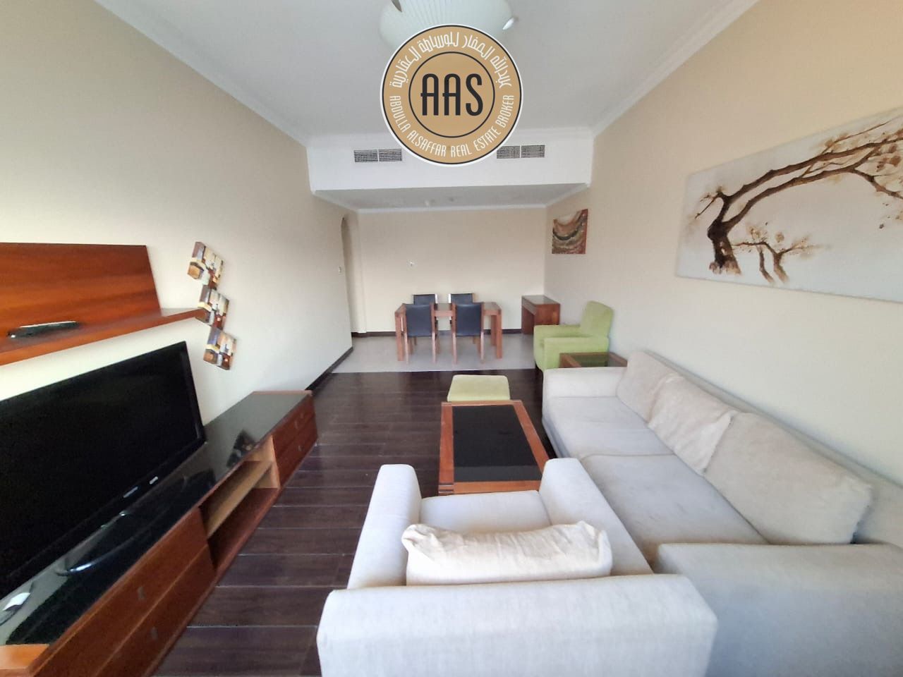 A hot offer for families A fully Furnished apartment available now At main location ::with gym pool balconies