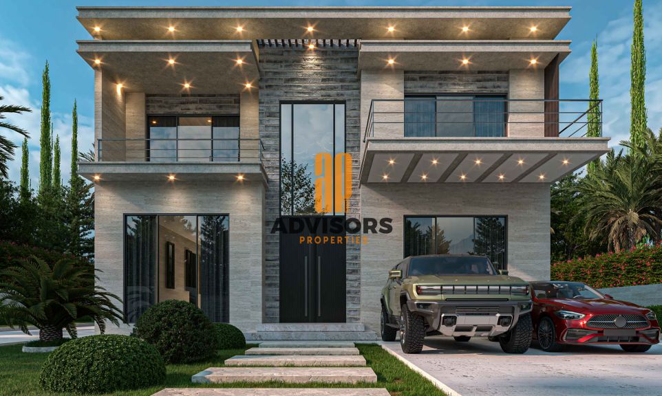 Pre Finishing 4BR Villa | Single Row I Mortgage Available I Start your interior