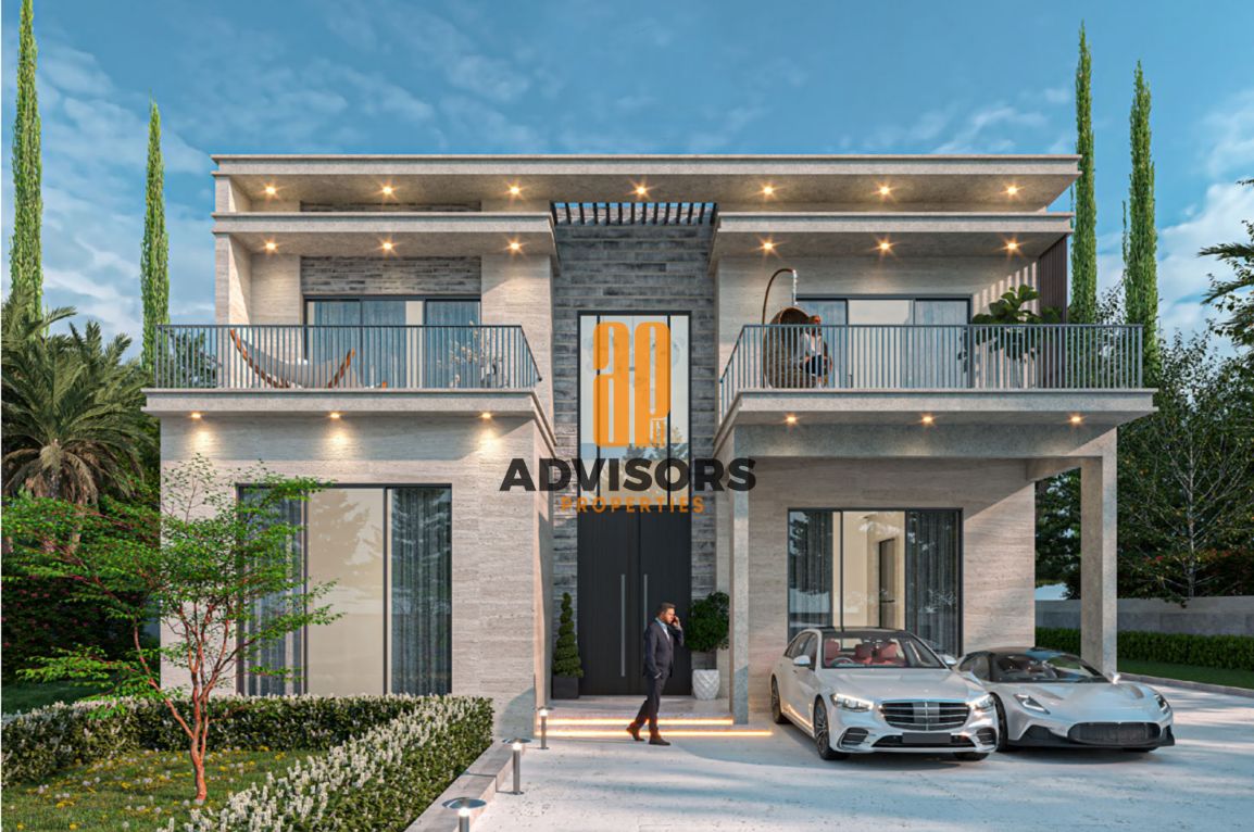 Shell & Core 4BR Villa | Single Row I Luxury Gated Community