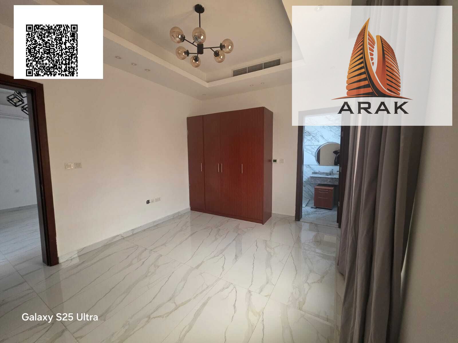For annual rent — Villa in Al Yasmeen Area Consists of: 5 master bedrooms Maid’s room Majlis Living hall High-quality kitchen Electric parking Price: