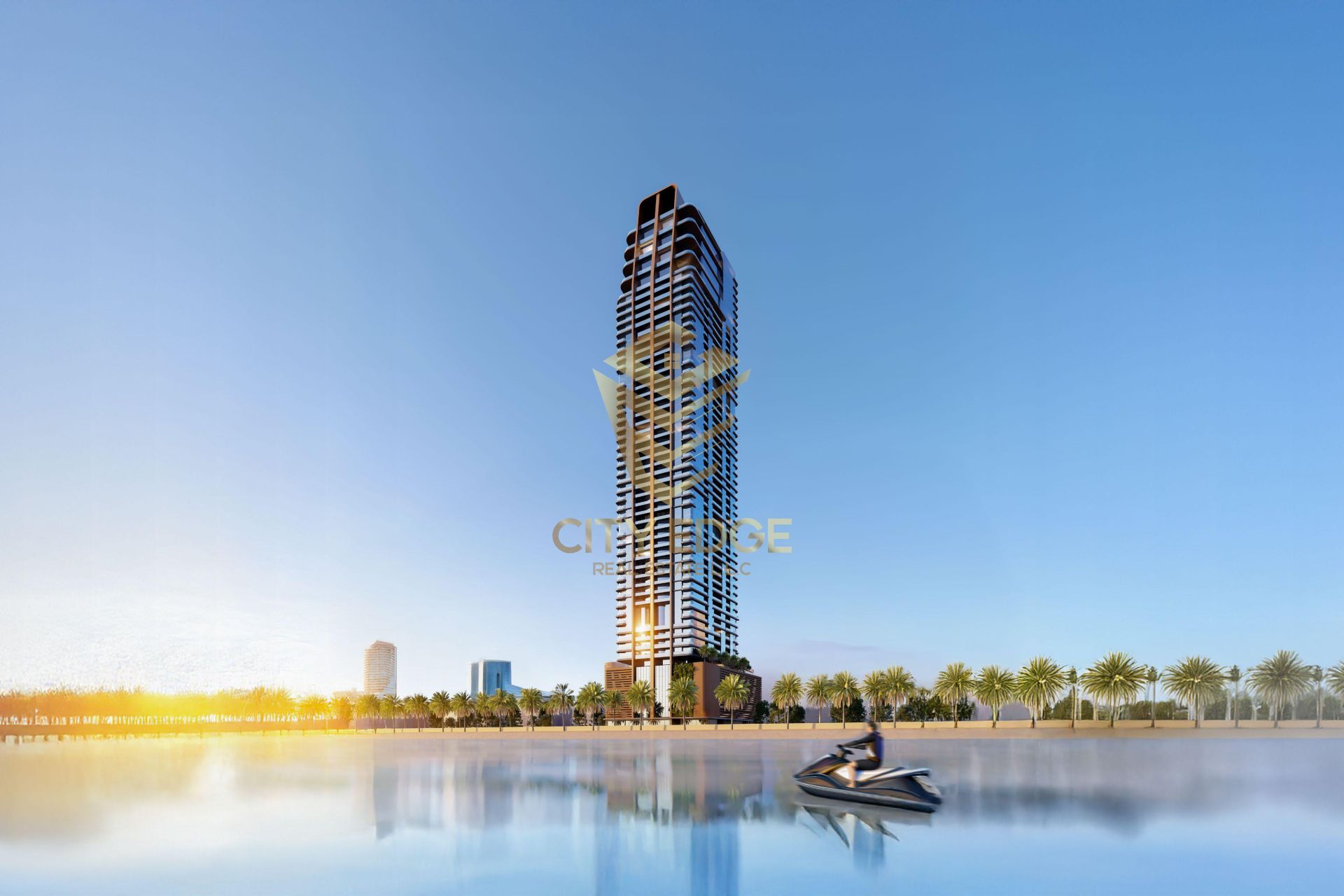 Luxury 1BR Sea View offplan High Floor High ROI