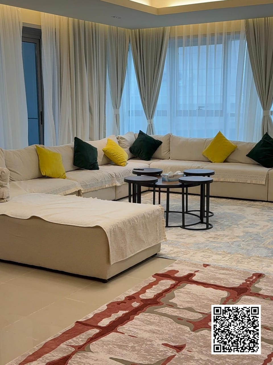 Spacious Sea View 2BHK For Sale In Corniche Tower To Live In.