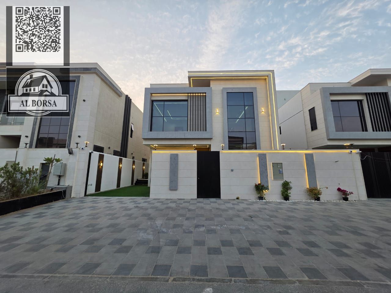 Villa for sale in Al Zahia | 5 master bedrooms | Majlis and living room | Swimming pool and maid's room | Land area 3,014 ft² | Built-up area 3,500