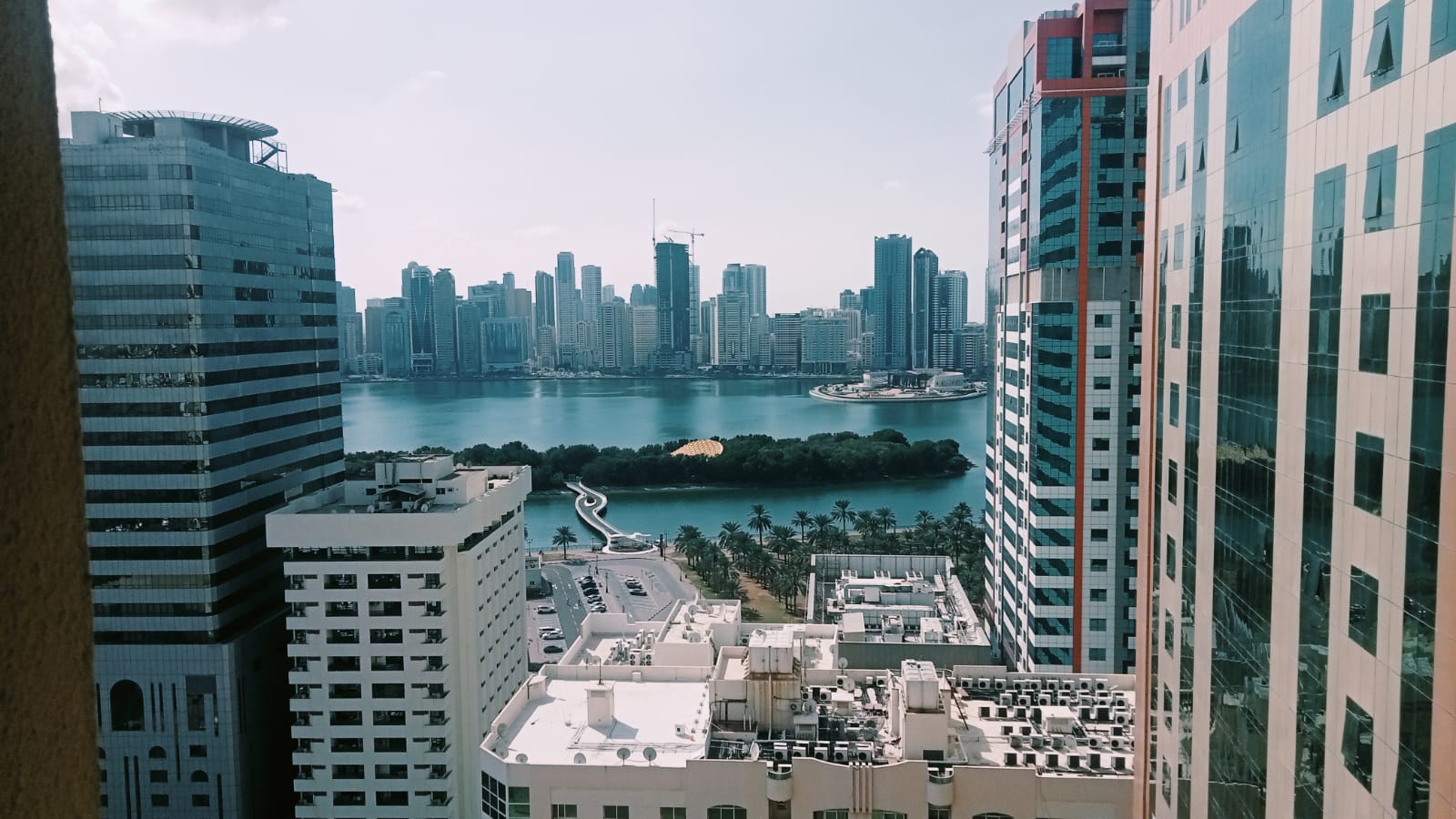 2-bedroom family apartment in Al Majaz 1 with lake view, spacious, prime location near all services
