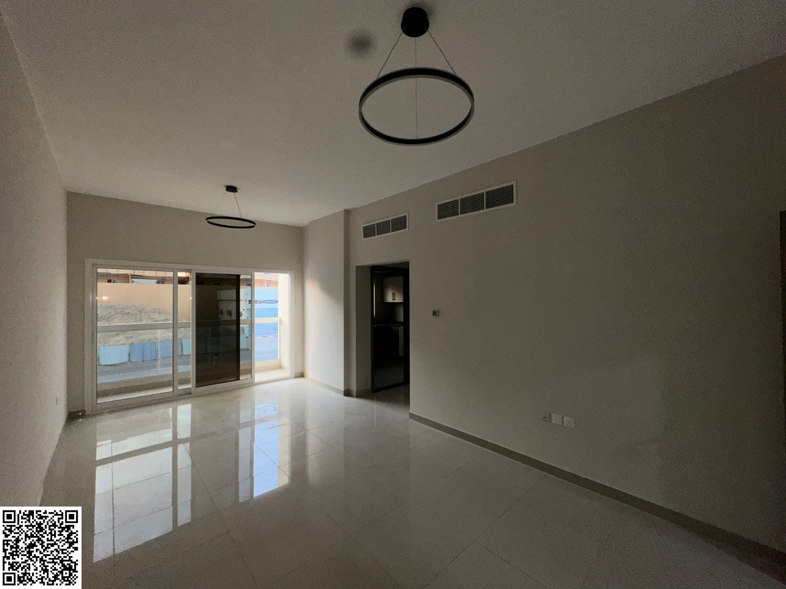 Two bedrooms and a living room in Al Jurf 3, first occupancy, three bathrooms, super deluxe finishing, close to the Chinese market and Mohammed Bin Za