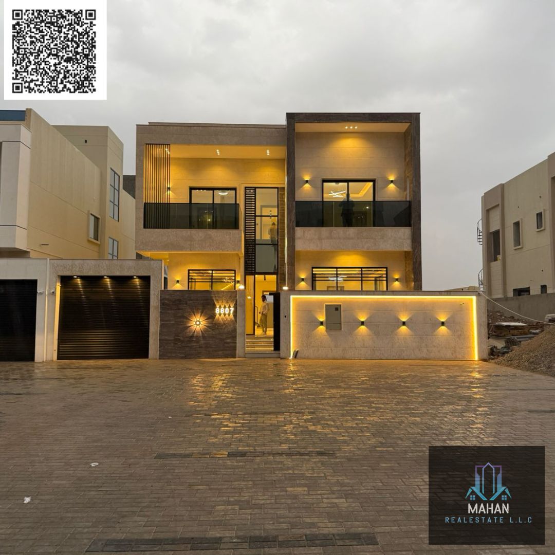Brand New Modern Design Villa For Sale In Ajman Al Zahya