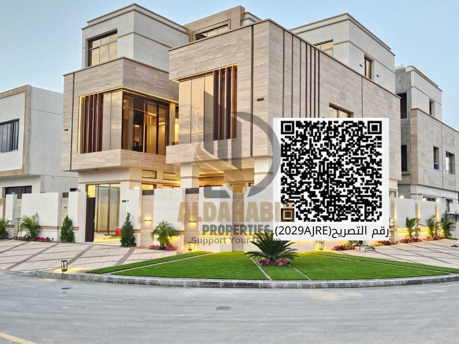 Luxury Corner Villa Three Floors for Sale Al Yasmeen