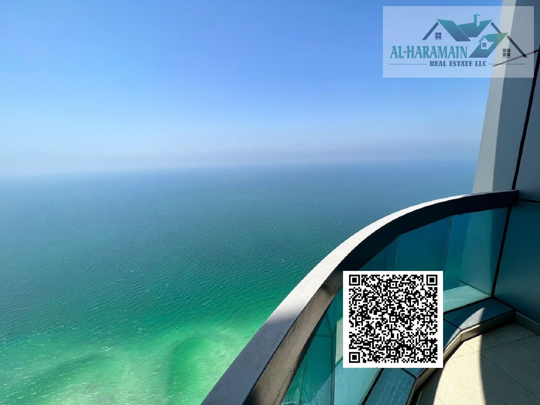 Full sea view 3 bhk for rent in Corniche Towers