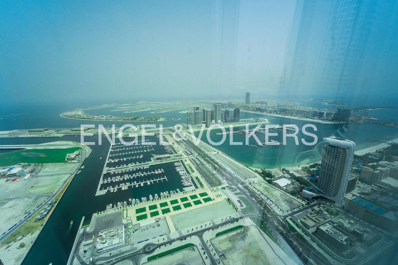 Palm View | Unfurnished | High Floor