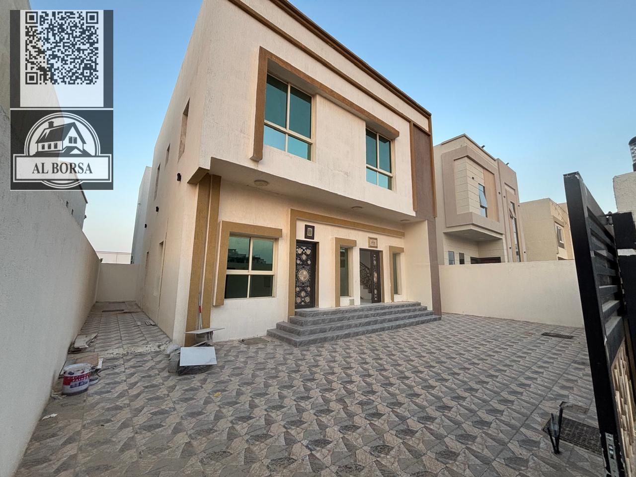 Villa for rent in Al Zahia | 5 bedrooms | Living room and majlis | Large yard | AED 80,000 - installments