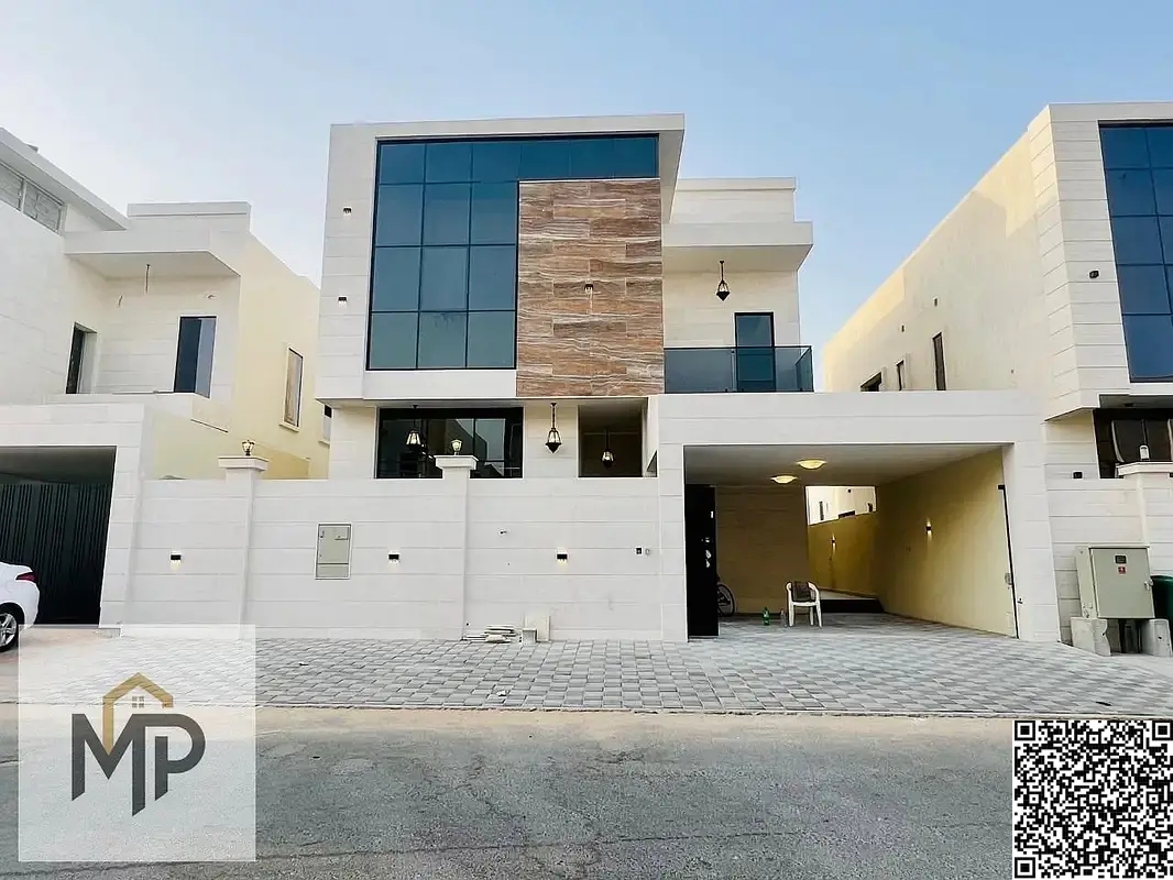 Luxury villa in Al Yasmin - Ajman | Ideal location and excellent finishes. Water, electricity, and air conditioning are included.