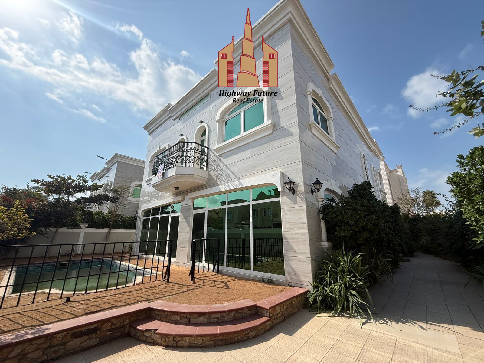 Luxurious 4-BR villa with 6 baths & pool & maid’s room just in 195k