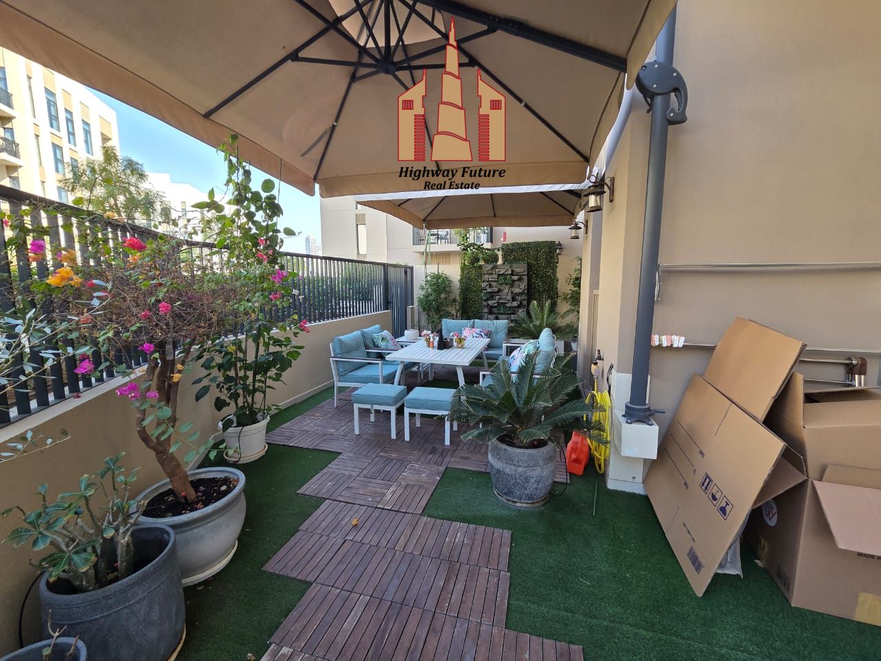 Fully furnished 3-BR + Maid Room | Gated community
