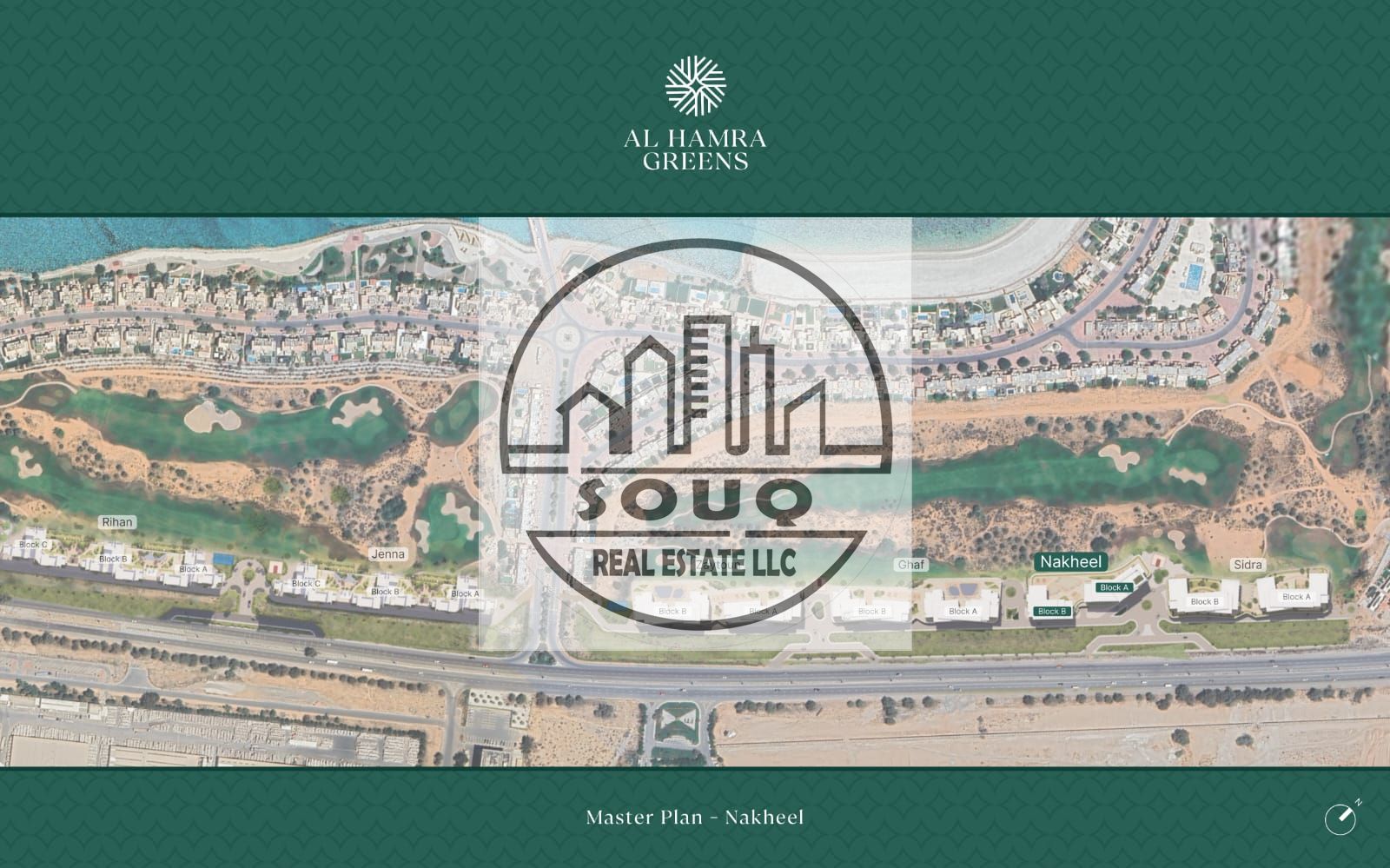 Charming 3 BR in Al Hamra Greens with Golf Views