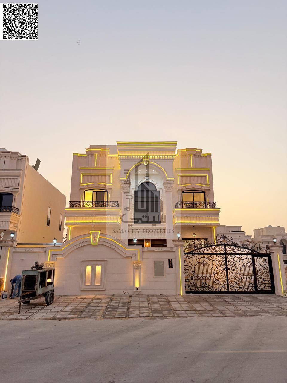 luxurious villa with European design and super deluxe finishes