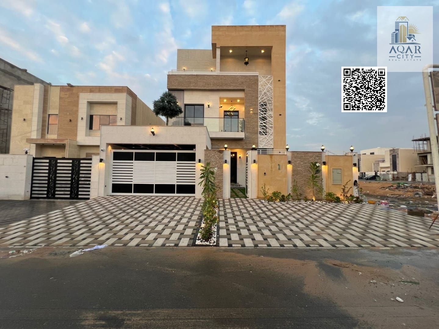 **A strategic location near all services A special location including registration and ownership fees, water, electricity, central air conditioning, a swimming pool and an elevator. The price includes everything and high-quality finishing, negotiable