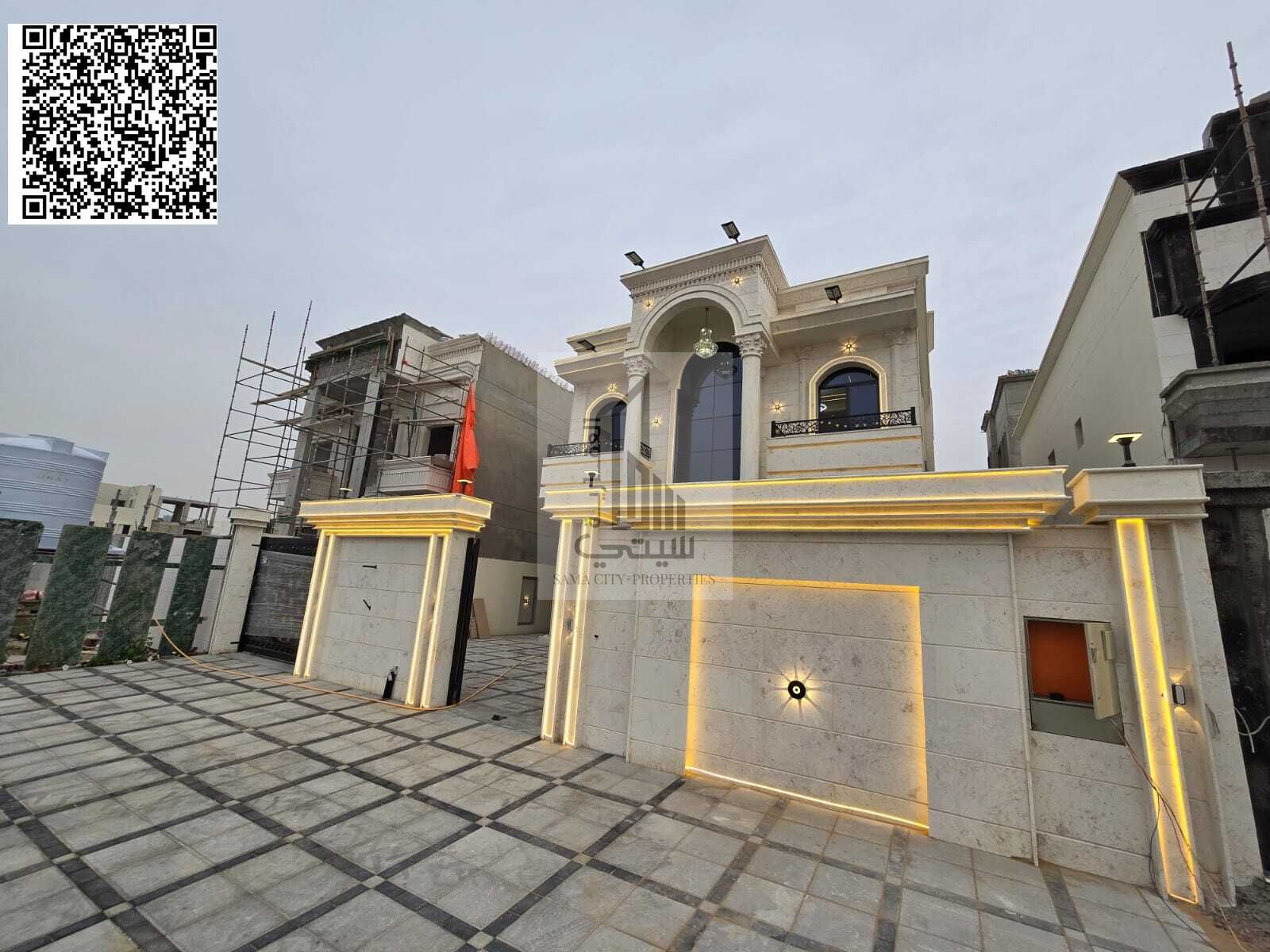 luxurious villa with European design and super deluxe finishes