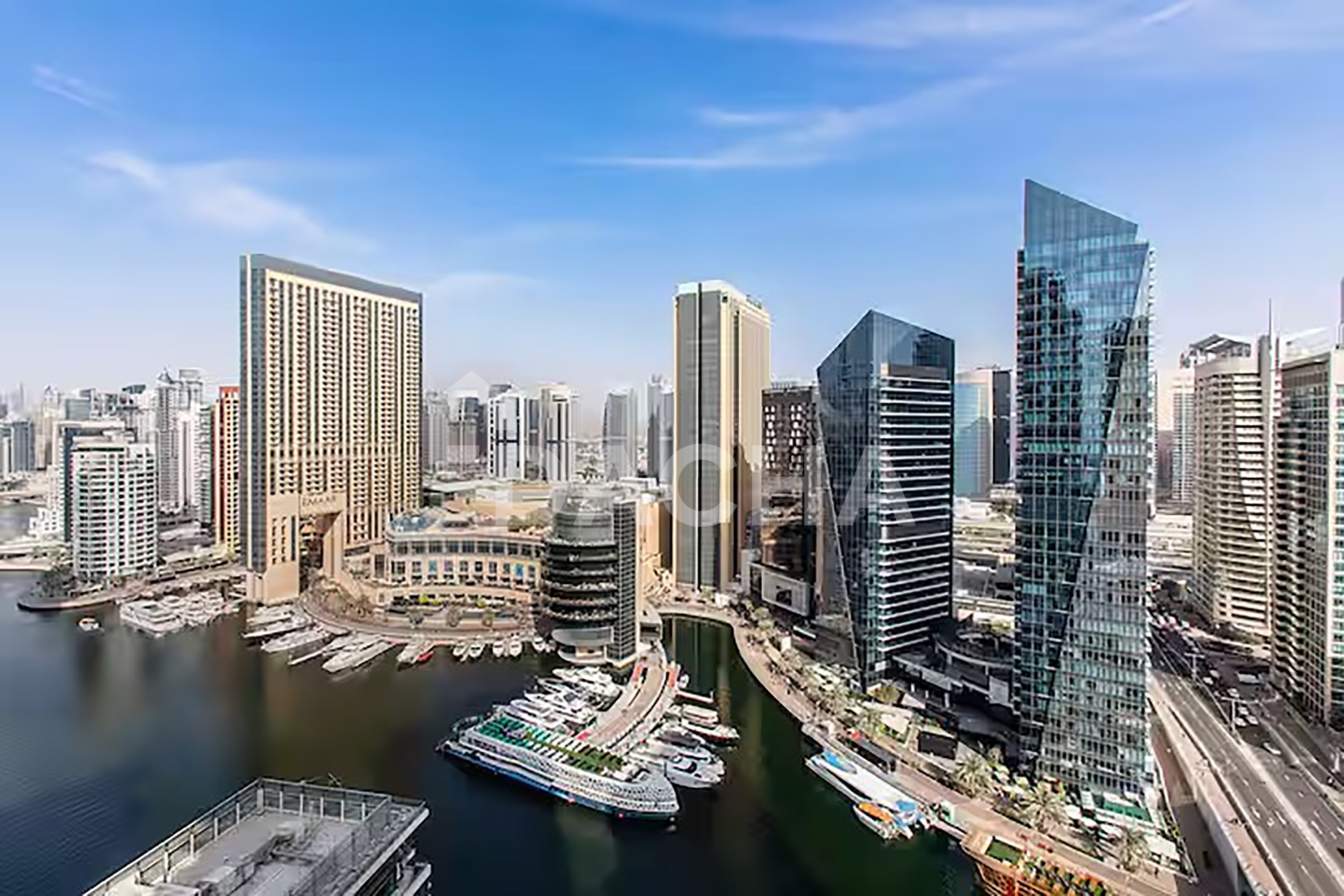 2BR | Full Marina View | Marina Quays West
