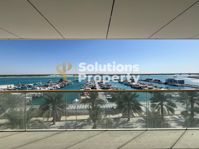 Ready to move 2BR | Big Balcony | Amazing Sea View