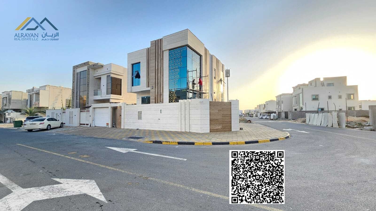 Freehold property for all nationalities, corner plot on two streets, with easy banking facilities.