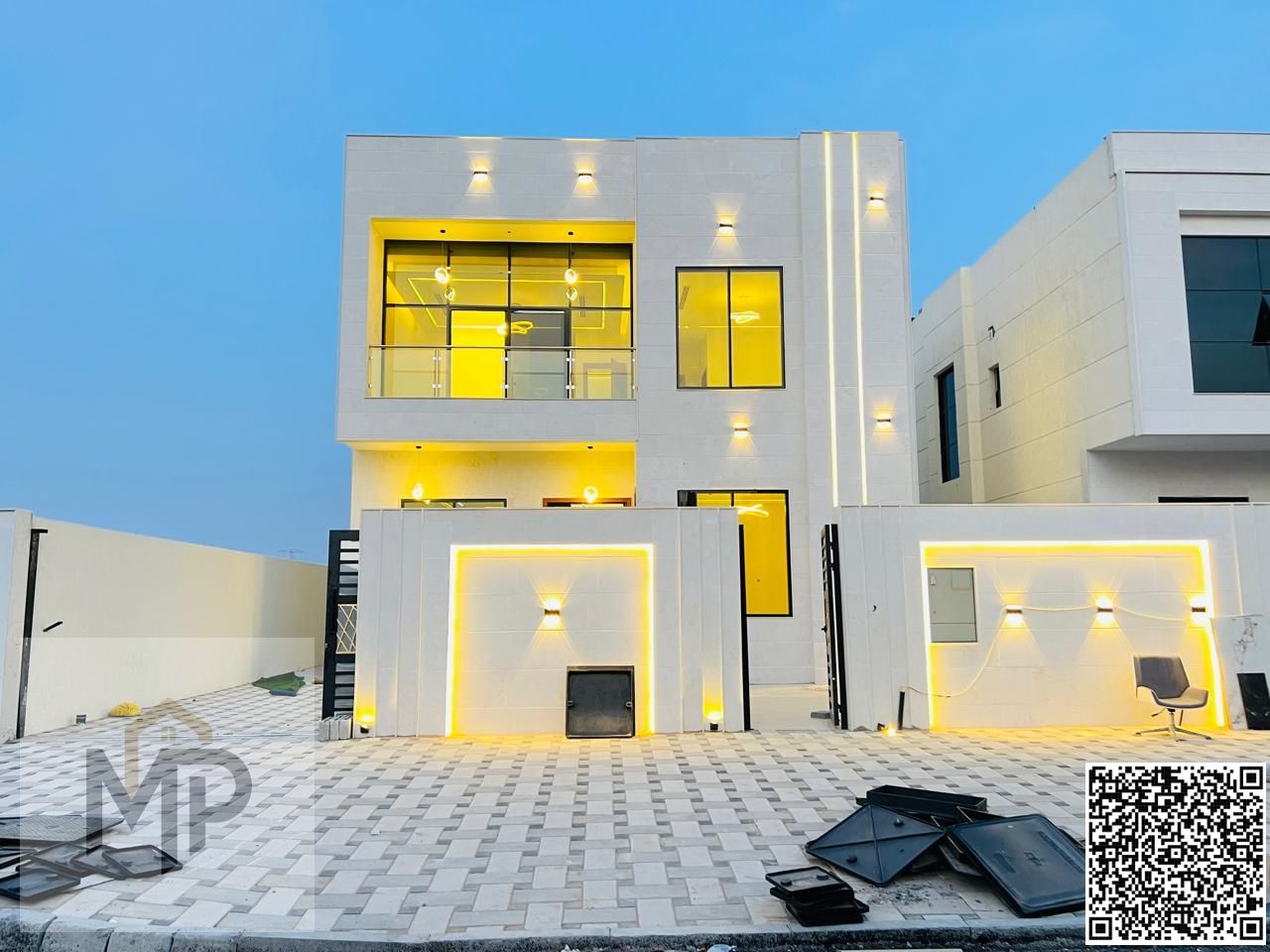 A luxurious modern villa with high-end finishes, including registration fees, an exceptional ownership opportunity.