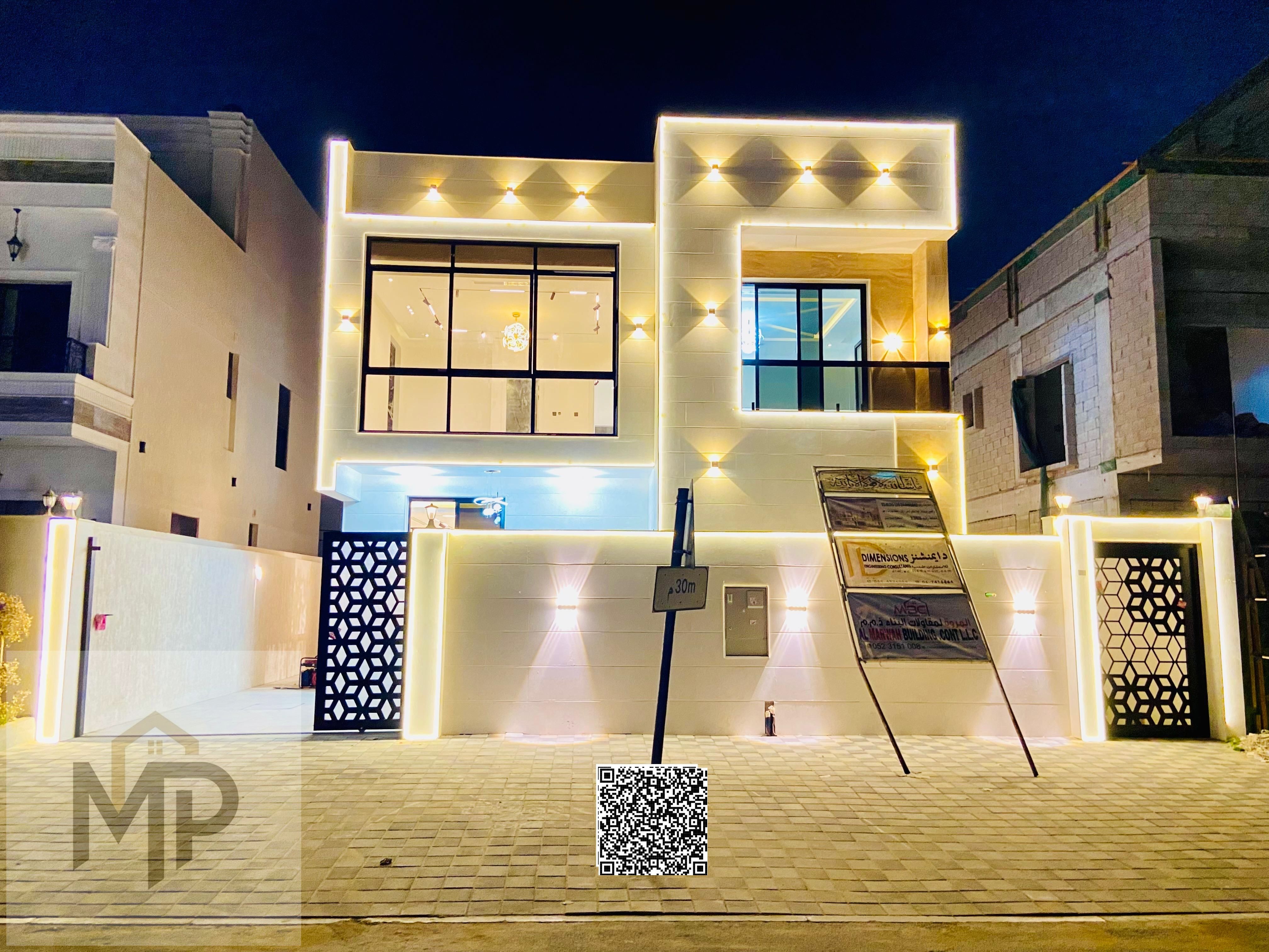 Luxury villa with a modern design, high-end finishes, a garden, and a private pool. Registration is included in the price.