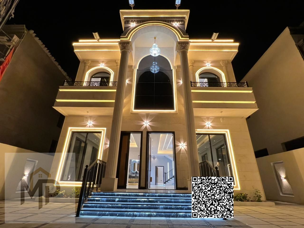 Villa for sale, luxury finishing | 6 master bedrooms | Roof with waterfall | Prime location - Price includes registration fees