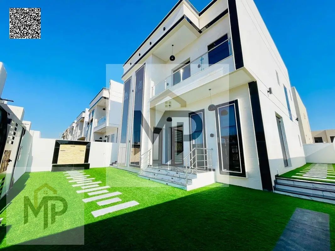 A luxurious villa with a modern design in the heart of Al Zahia - Ajman 3 master bedrooms, spacious areas, luxurious finishes, and an ideal locatio