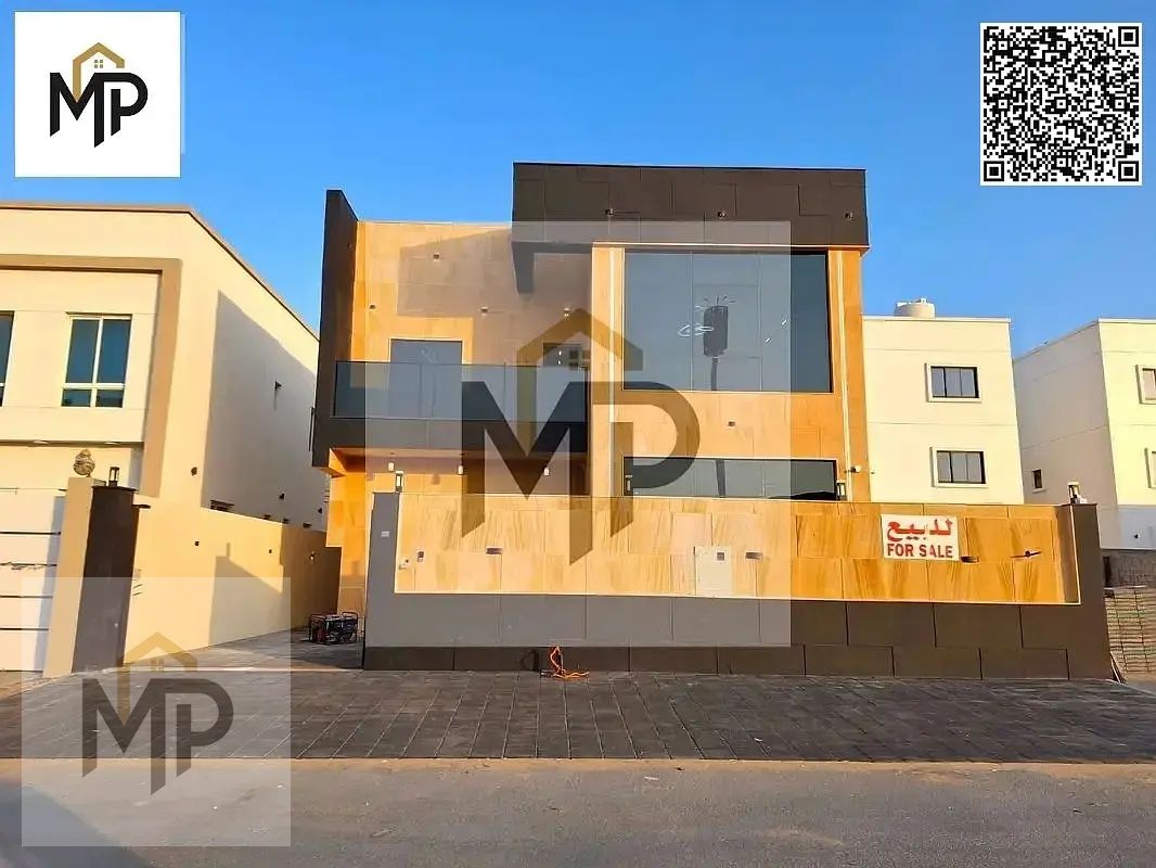 Your golden opportunity! Own a luxurious modern villa with premium travertine finishes on a paved main street - elegant design, spacious area, and