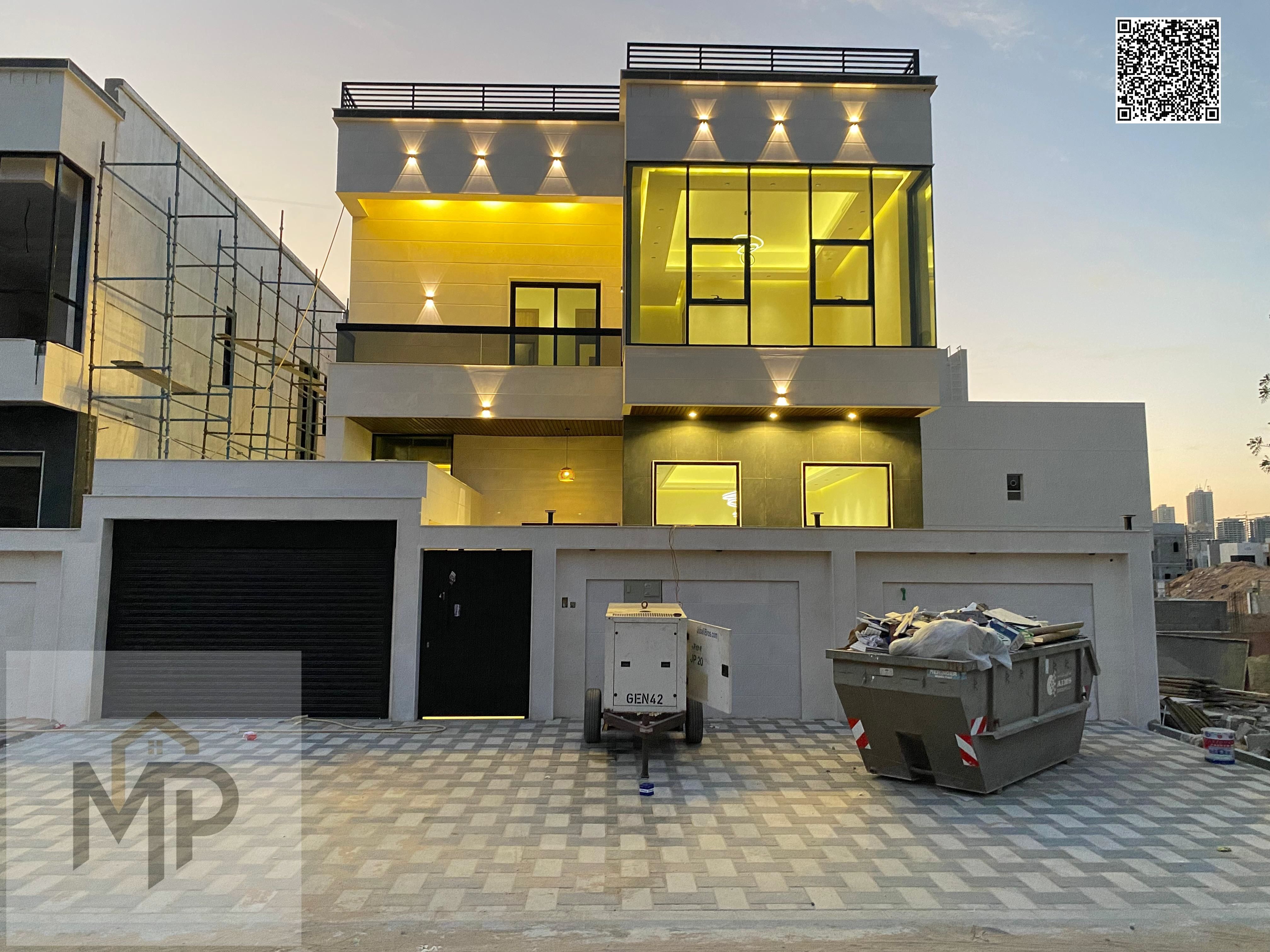 A golden opportunity to own a luxury villa in a prime location in Al Helio 2, with a price including registration and ownership fees.