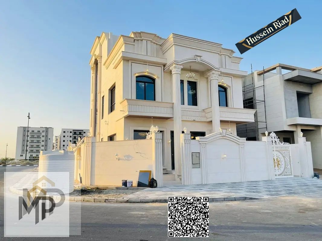 For sale, a luxurious corner villa with a classic design - Al Yasmeen, Ajman. Own a luxurious villa with a distinctive classic design and a strategic