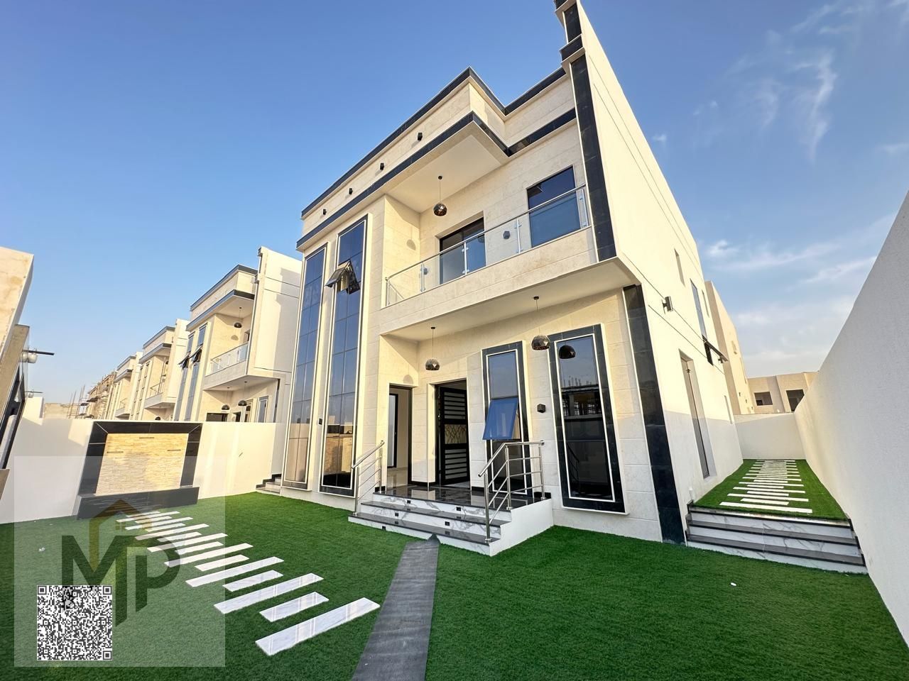 Stunning villa for sale in Al Helio, Ajman. Your chance to own a villa with a distinctive design and a strategic location! Registration fees included.
