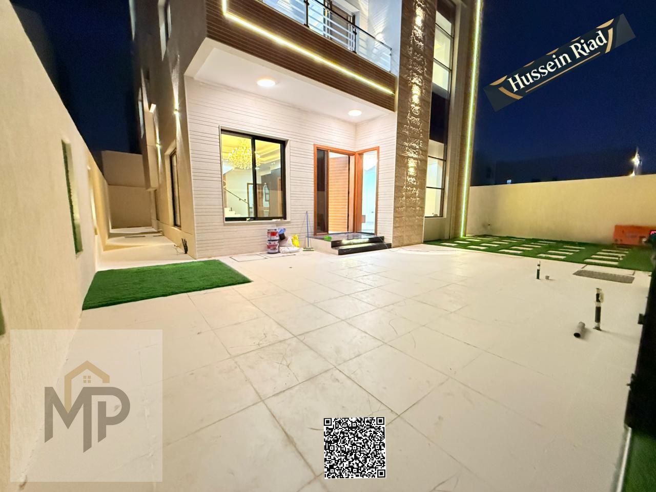 For sale - Luxury villa in Al Helio 2 - Ajman | Two floors | 4 master bedrooms | Majlis and hall | Freehold for all nationalities | All inclusive pric