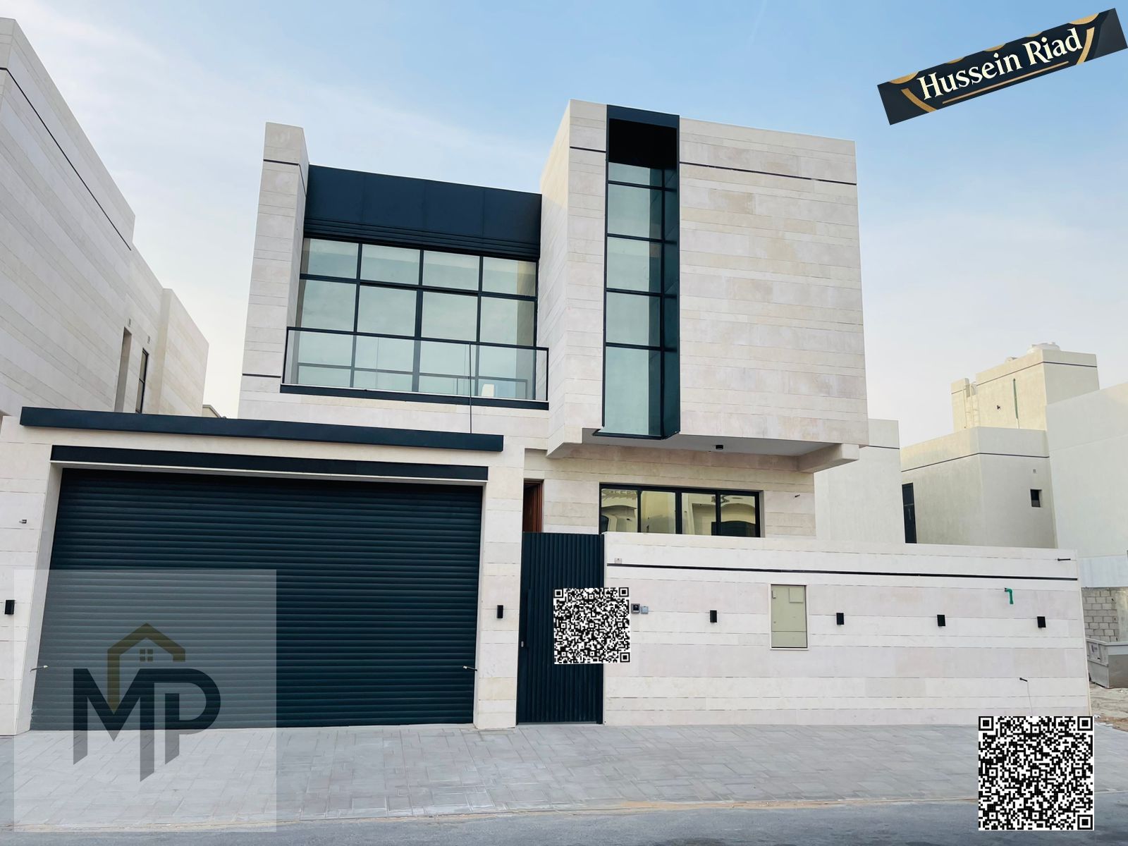 Modern villa with a distinctive modern design and high-end finishing for sale